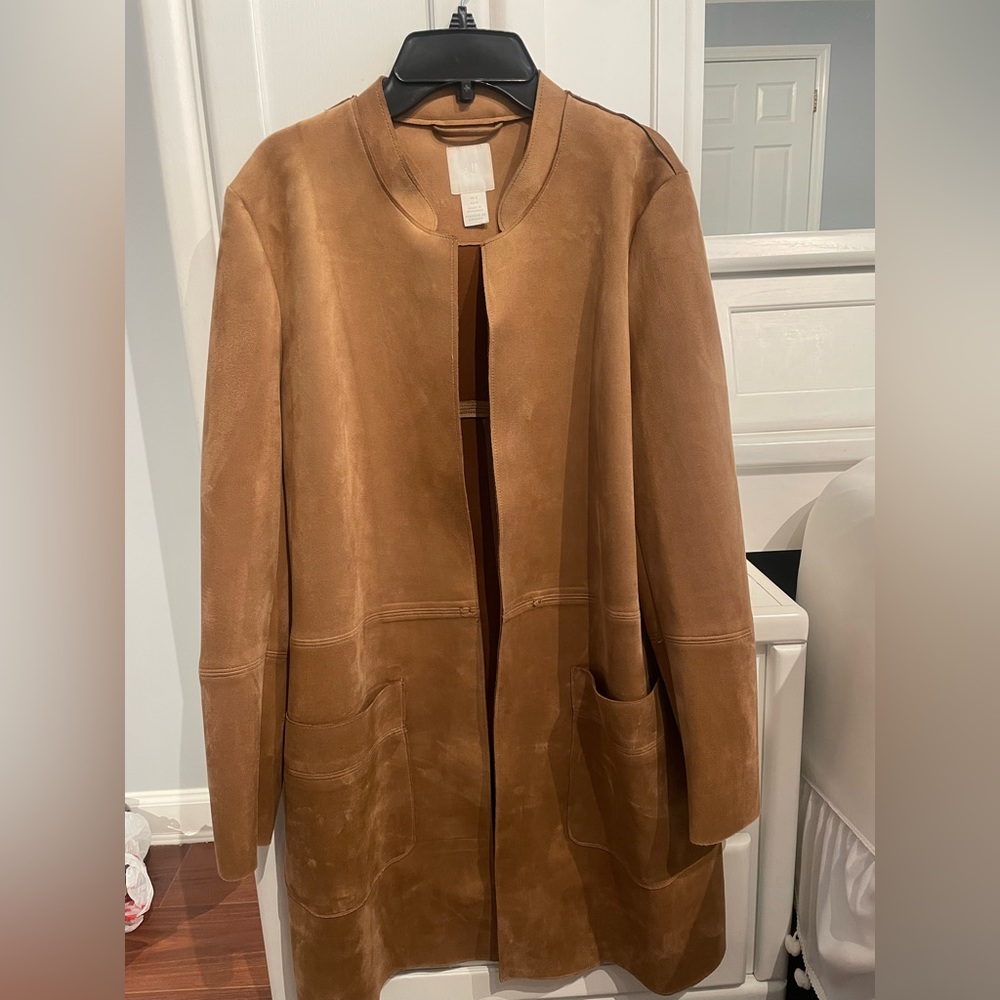 Suede H&M coat